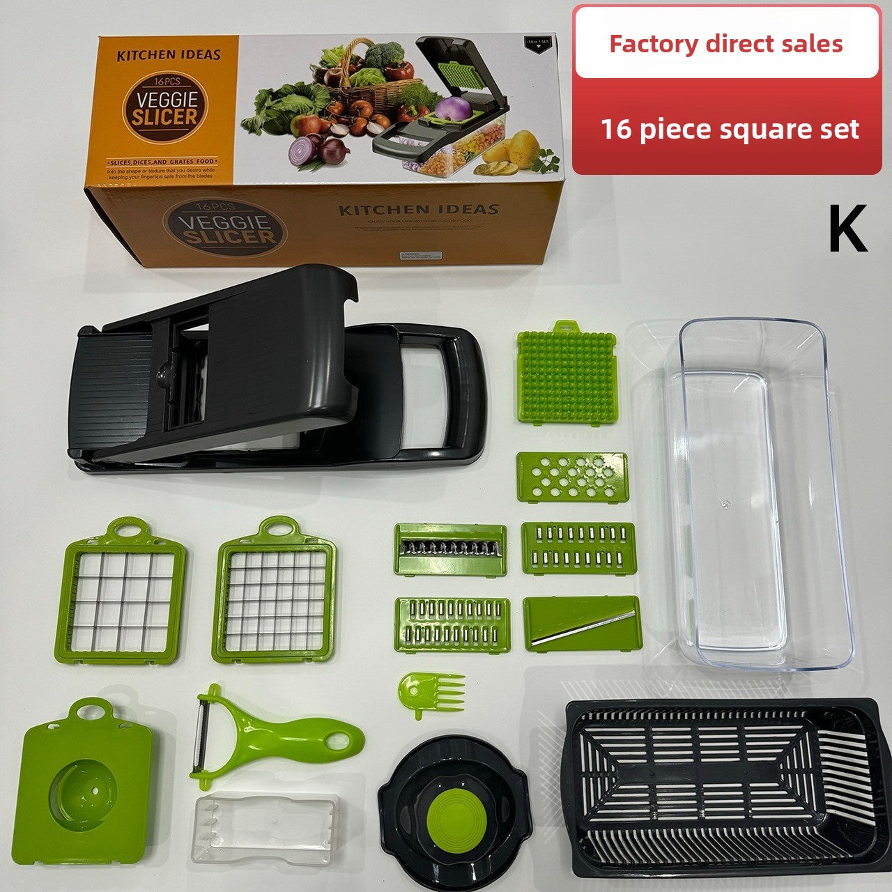 Utensilio multifuncional para cortar verduras
