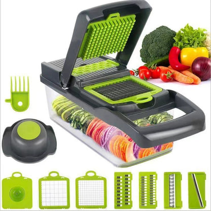 Utensilio multifuncional para cortar verduras
