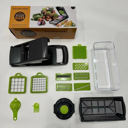 Utensilio multifuncional para cortar verduras